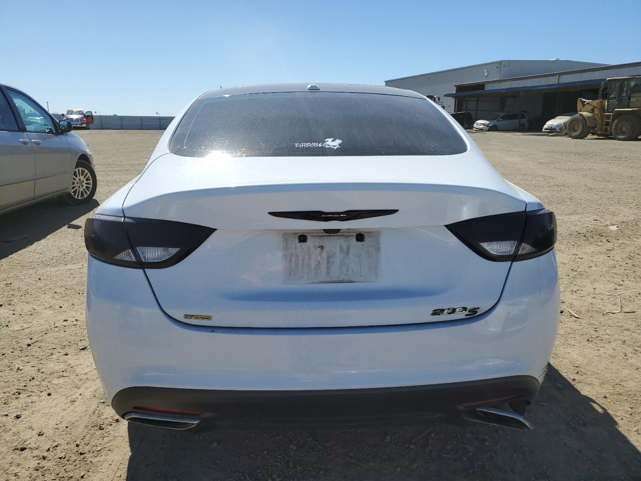 2015 Chrysler 200 VIN 1C3CCCBG0FN718258 Copart auction photo, front end / rear end damage thumbnail 6