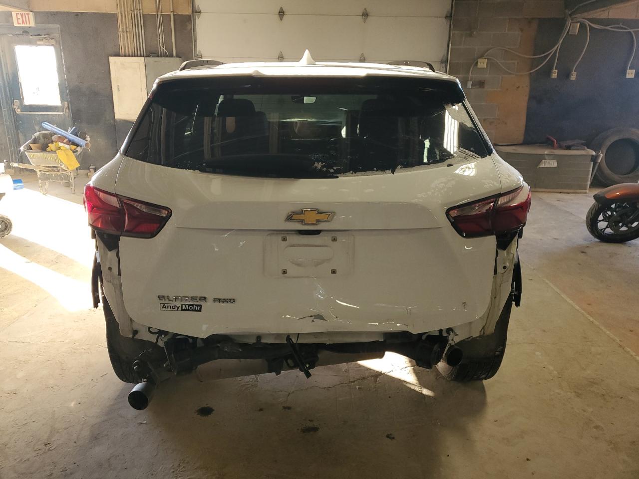 2020 Chevrolet Blazer VIN 3GNKBJRS1LS627470 Copart auction photo, rear end / minor dent/scratches damage thumbnail 6