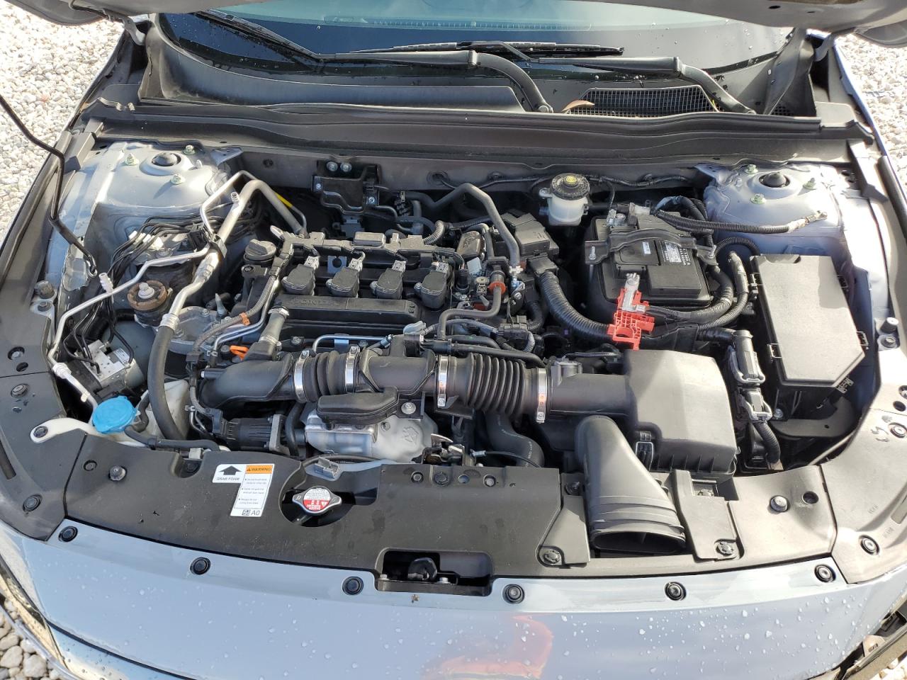 2021 Honda Accord VIN 1HGCV1F39MA074718 Copart auction photo, front end / side damage thumbnail 11