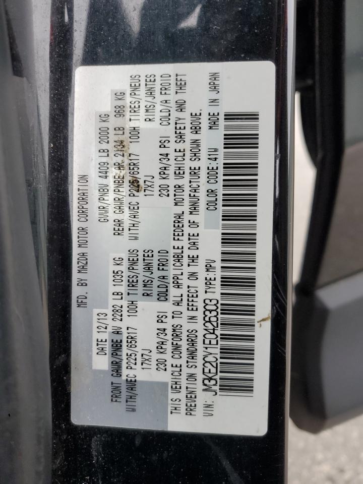 2014 Mazda CX-5 VIN JM3KE2CY1E0426303 Copart auction photo, front end damage thumbnail 13