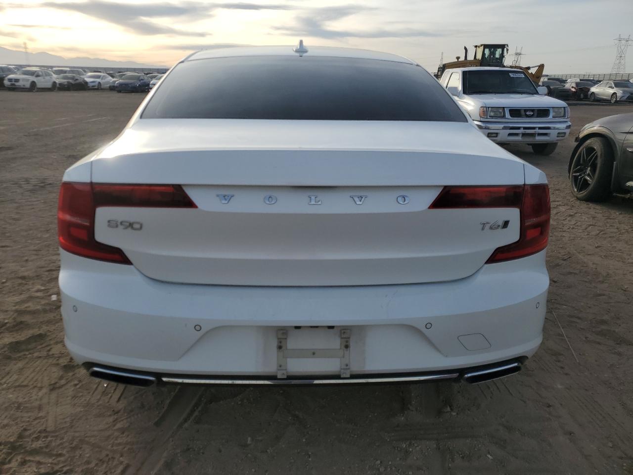 2018 Volvo S90 VIN LVY992MK9JP020091 Copart auction photo, mechanical / rear end damage thumbnail 6