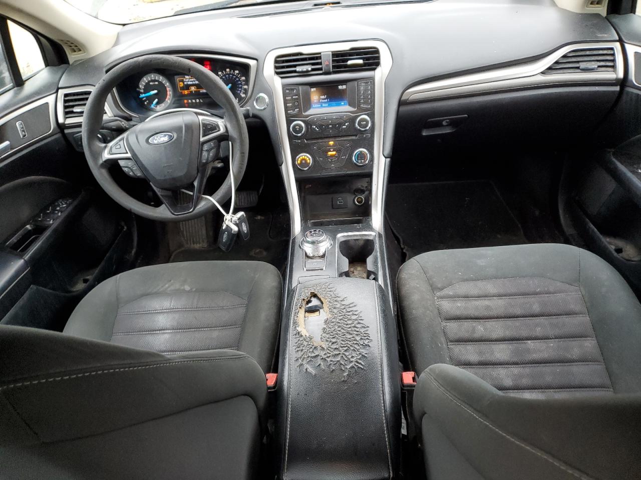 2017 Ford Fusion VIN 3FA6P0H70HR153082 Copart auction photo, front end damage thumbnail 8