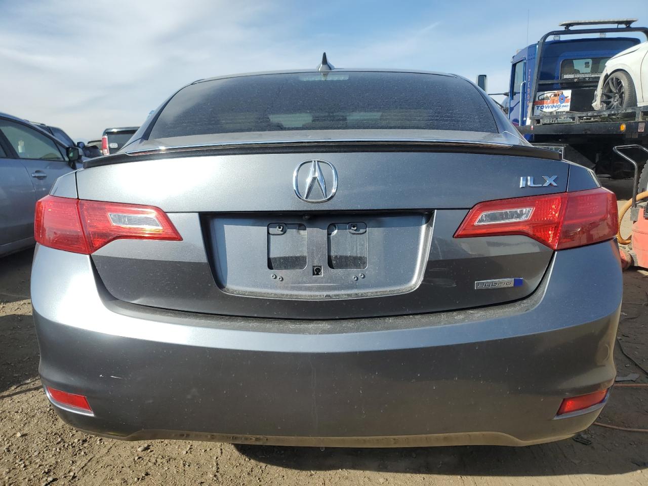 2013 Acura ILX VIN 19VDE3F77DE000057 Copart auction photo, front end damage thumbnail 6