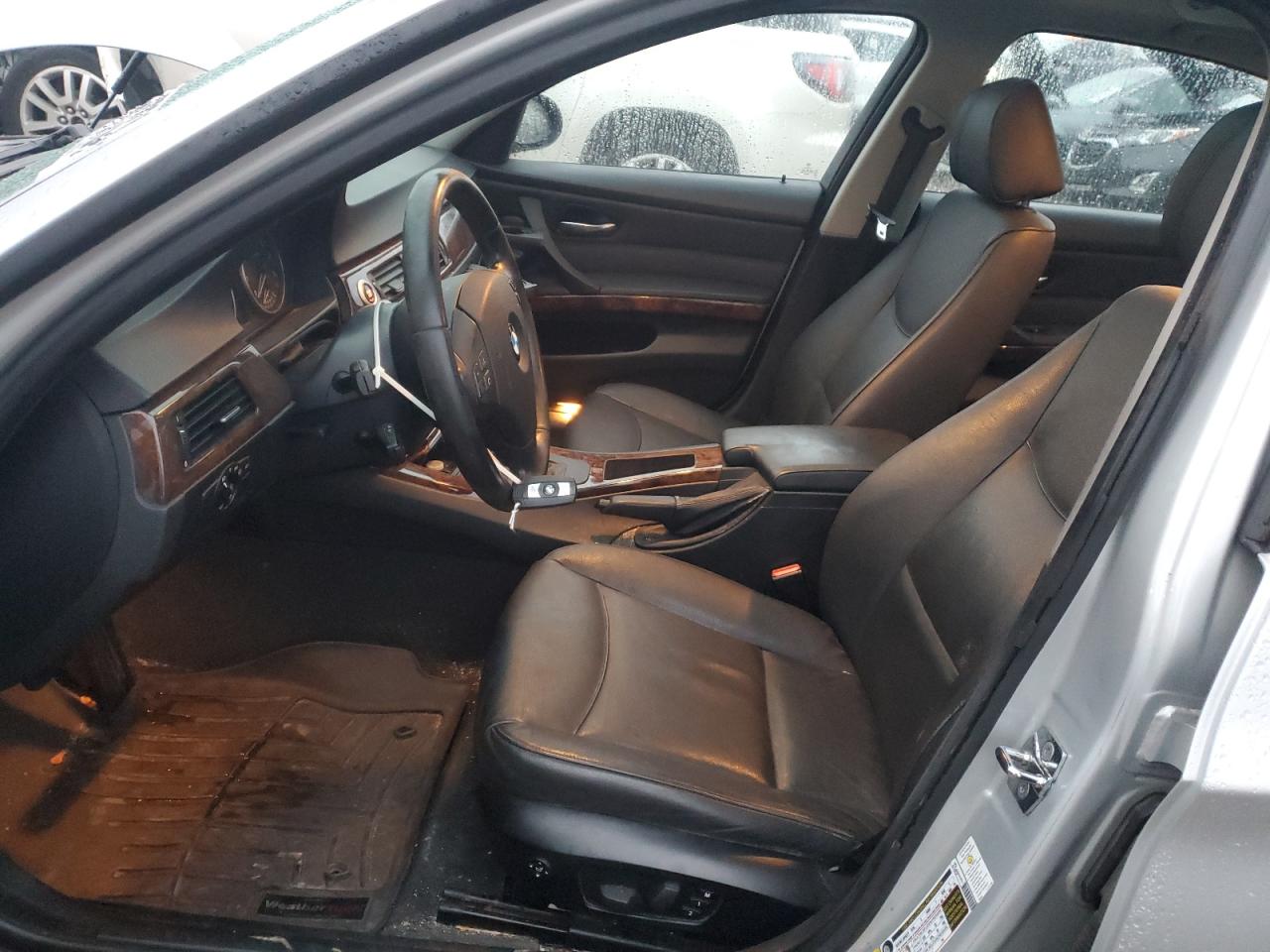 2007 BMW 3er VIN WBAVC935X7K032605 Copart auction photo, rear end damage thumbnail 7