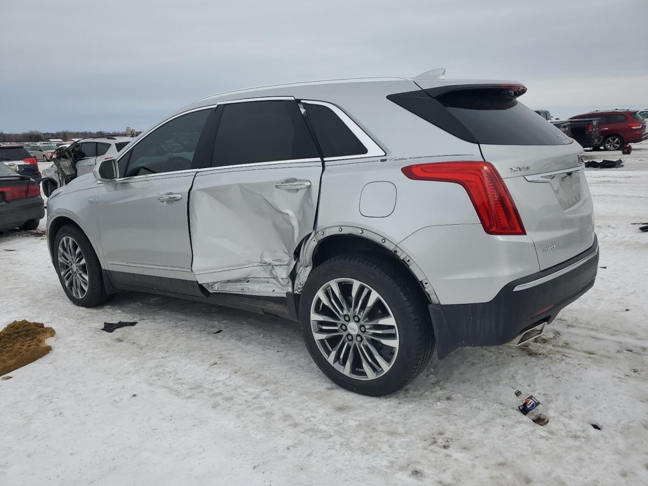2017 Cadillac XT5 VIN 1GYKNERS9HZ179958 Copart auction photo, all over damage thumbnail 2