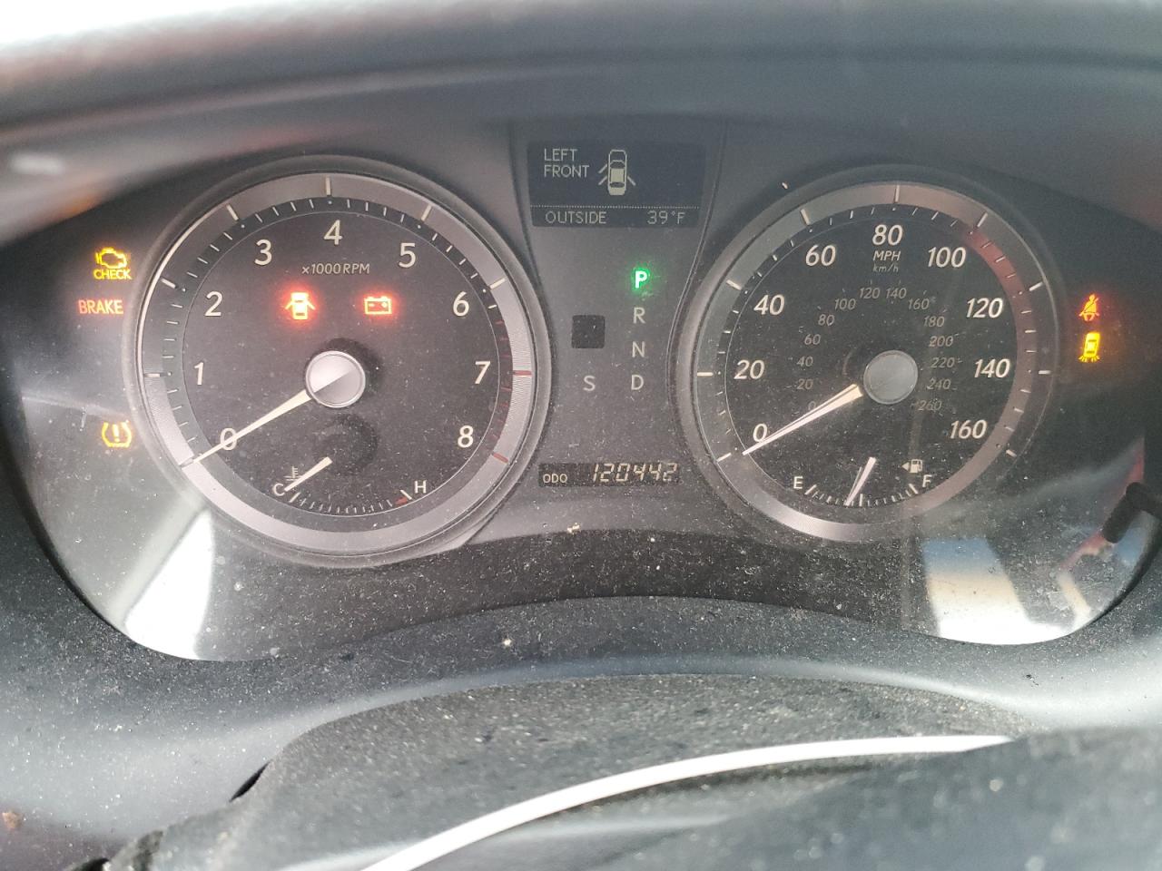 2007 Lexus ES VIN JTHBJ46GX72006919 Copart auction photo, all over / mechanical damage thumbnail 9