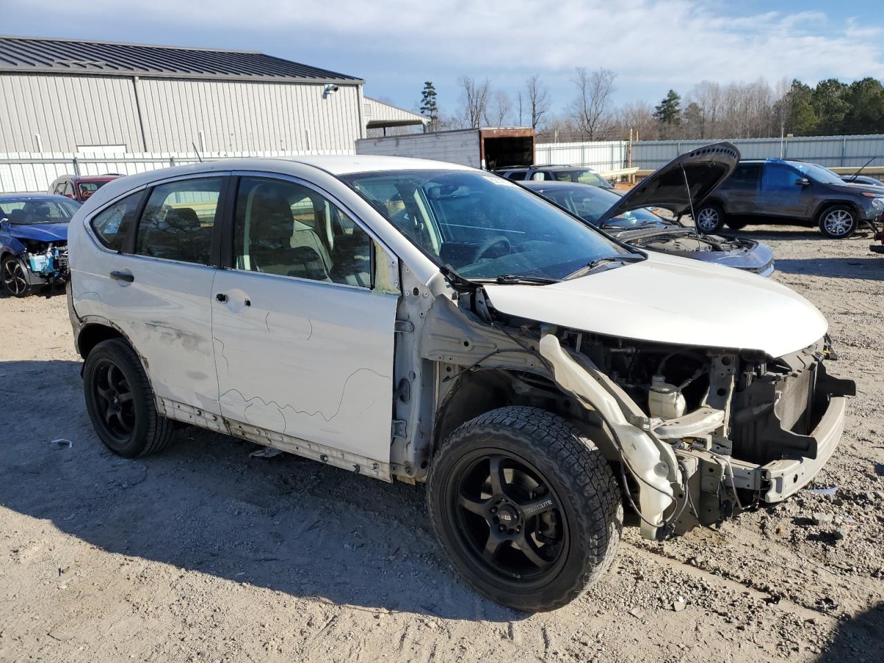 2013 Honda CR-V VIN 5J6RM4H37DL086102 Copart auction photo, all over damage thumbnail 4