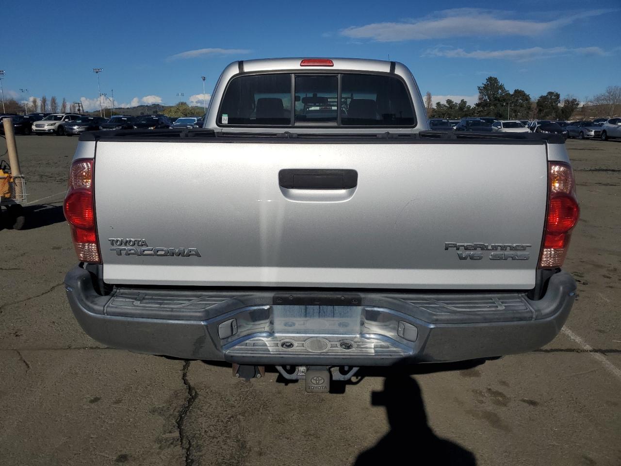 2006 Toyota Tacoma VIN 5TETU62N26Z261300 Copart auction photo, front end / side damage thumbnail 6