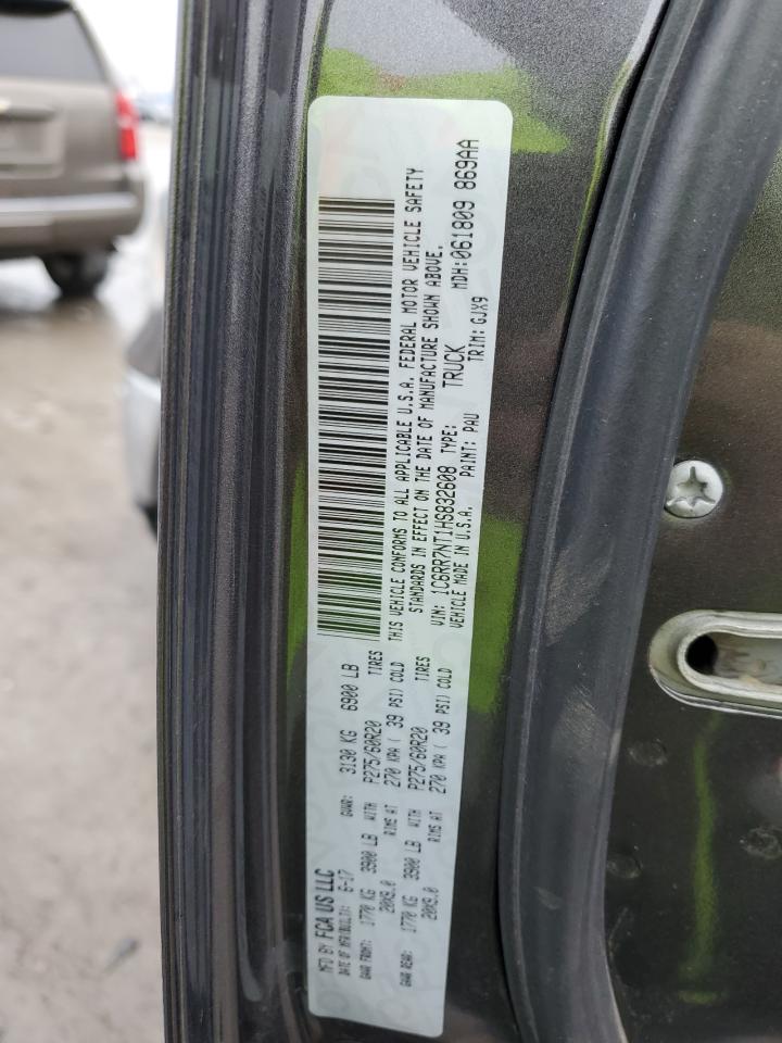 2017 RAM 1500 VIN 1C6RR7NT1HS832608 Copart auction photo, undercarriage / front end damage thumbnail 15
