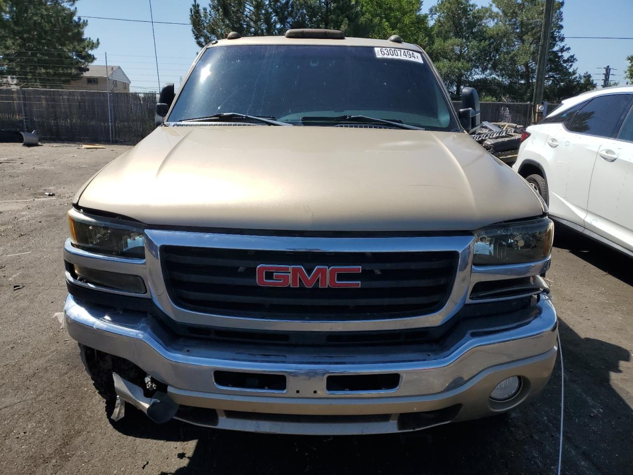 2004 GMC Sierra VIN 1GTHK29214E337427 Copart auction photo, all over damage thumbnail 5