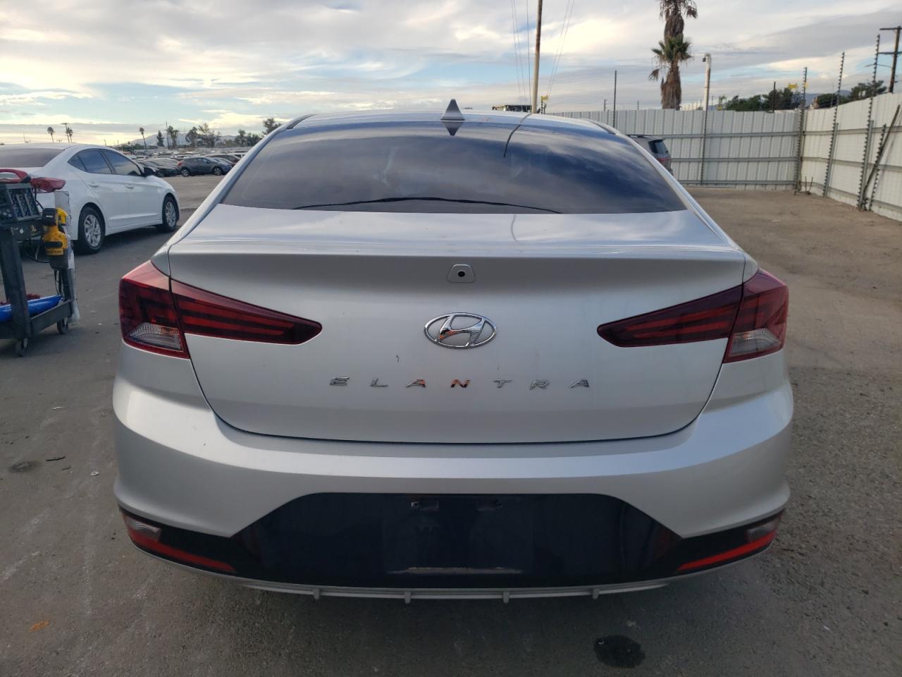 2020 Hyundai Elantra VIN 5NPD84LF7LH532046 Copart auction photo, front end / side damage thumbnail 6