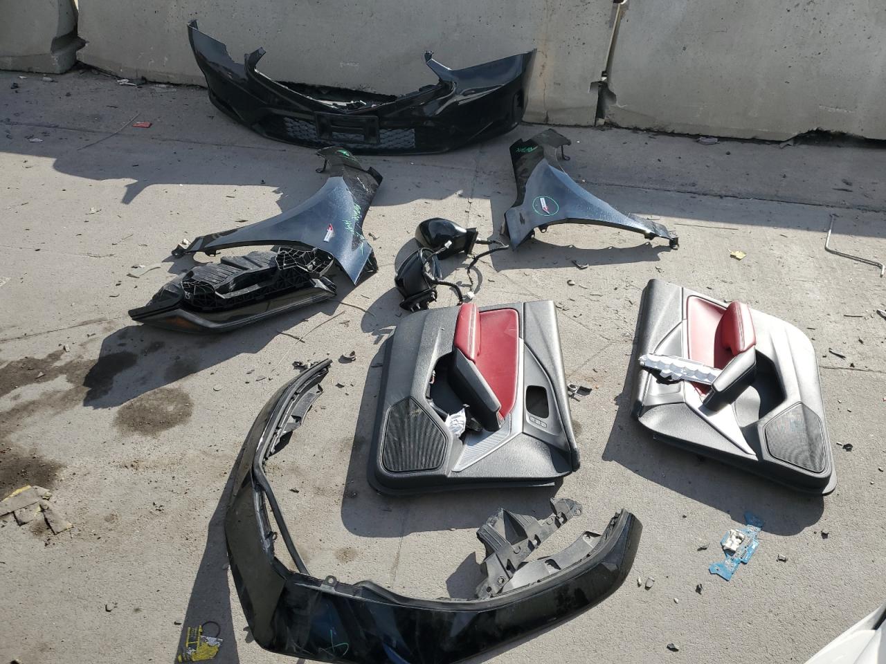 2023 Acura Integra VIN 19UDE4G77PA002962 Copart auction photo, front end damage thumbnail 12