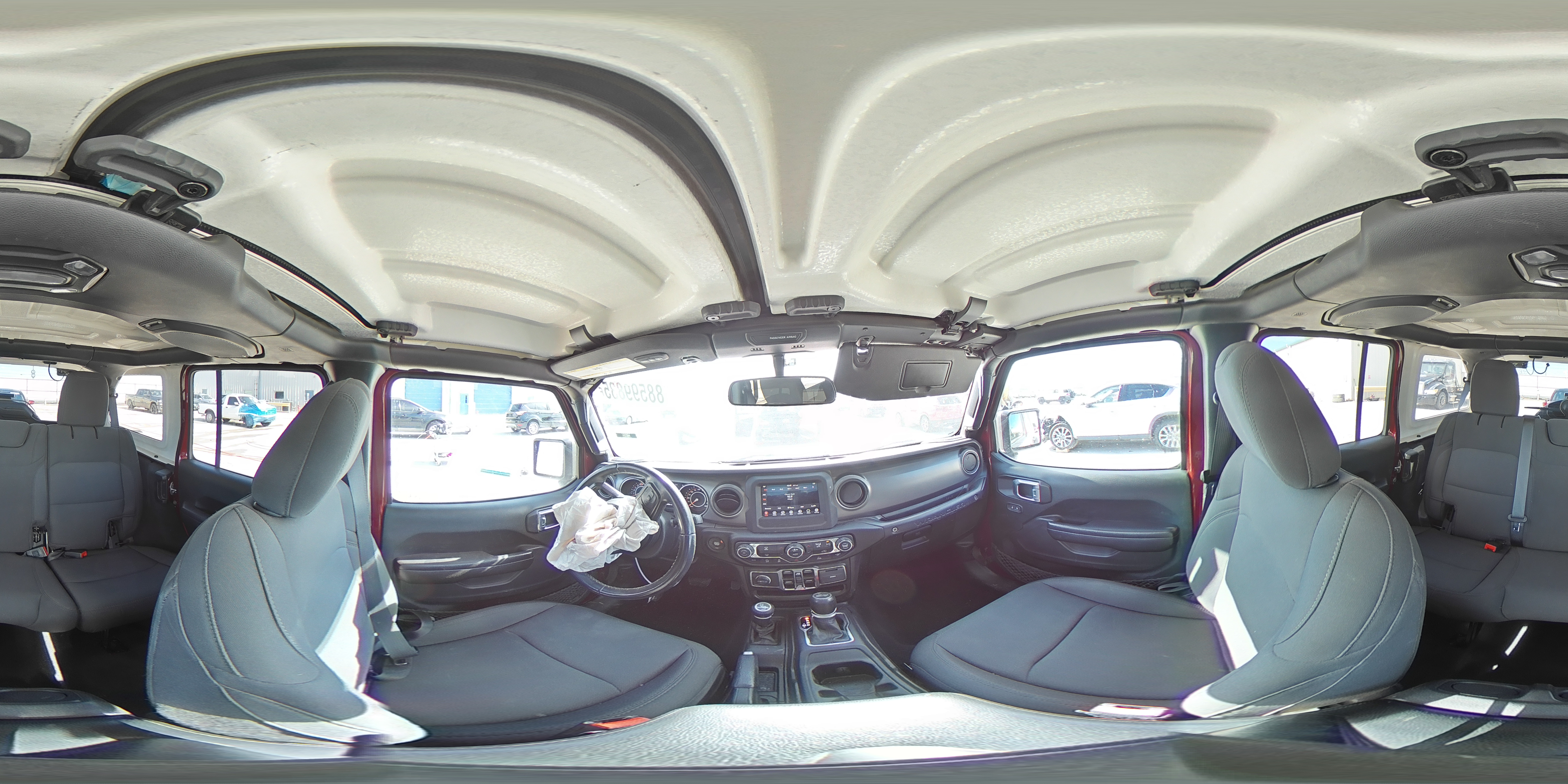 2021 Jeep Wrangler VIN 1C4HJXDN1MW814675 Copart auction photo, front end / minor dent/scratches damage thumbnail 15