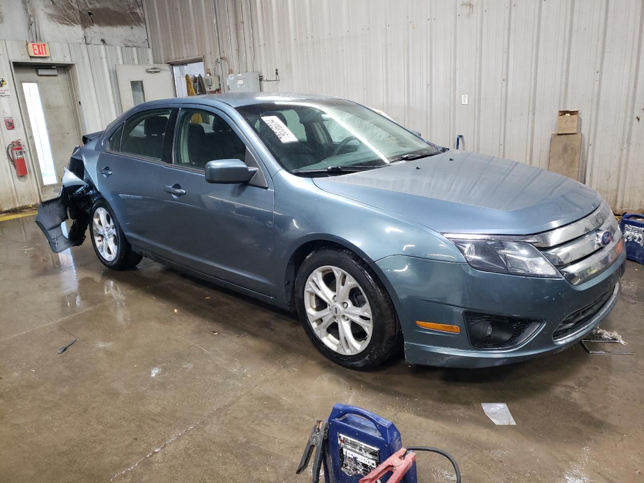2012 Ford Fusion VIN 3FAHP0HA9CR171528 Copart auction photo, rear end damage thumbnail 4