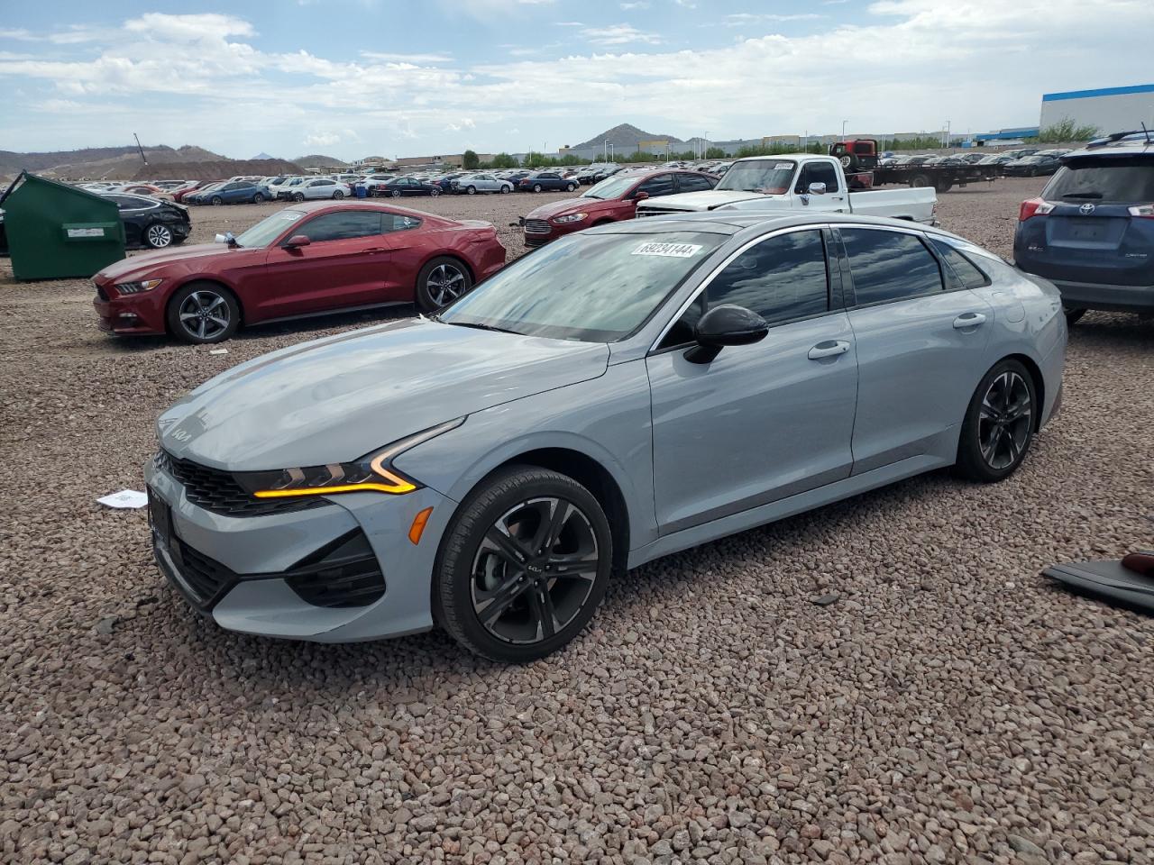 2022 KIA K5 VIN 5XXG64J27NG134594