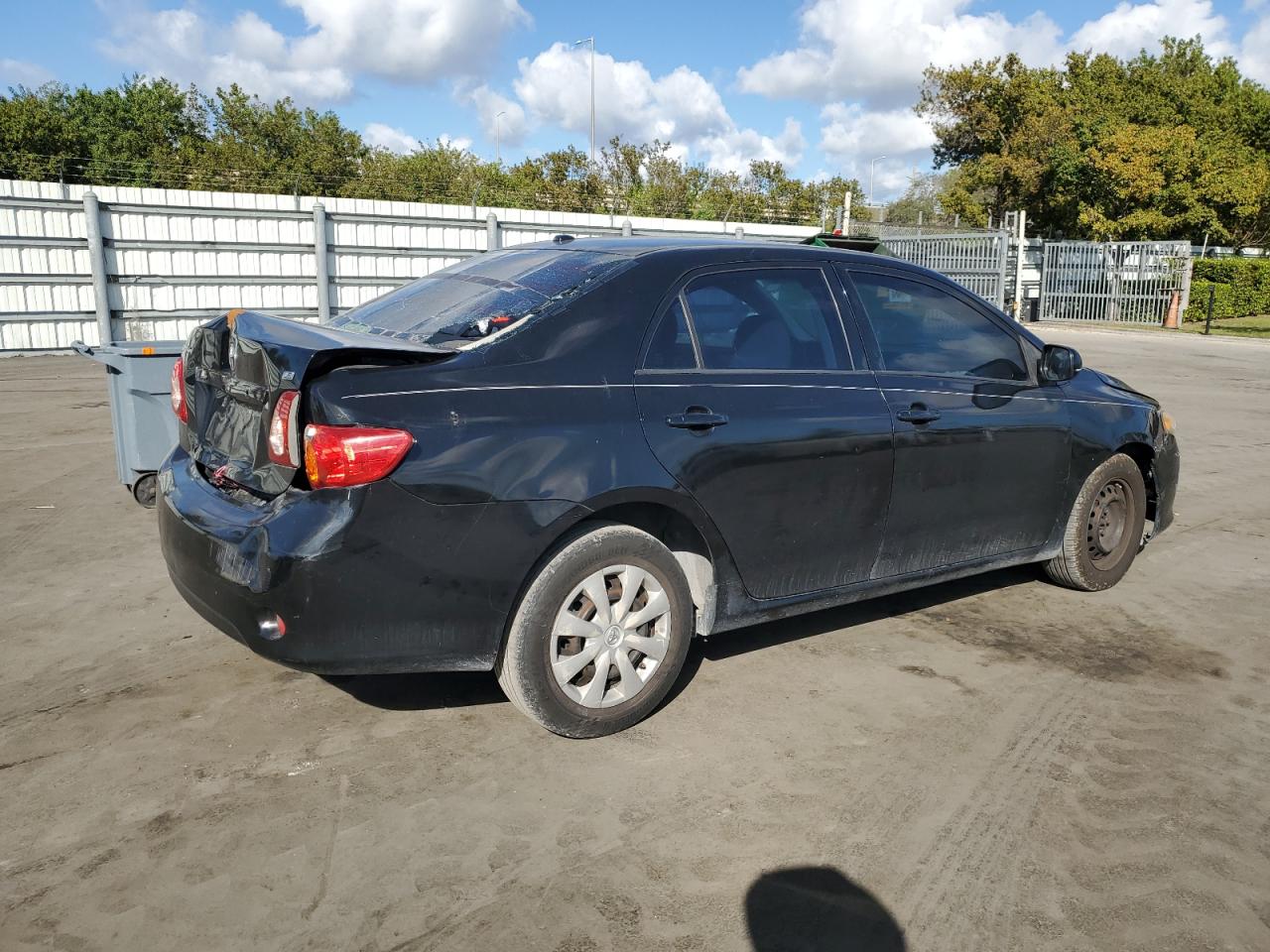 2010 Toyota Corolla VIN JTDBU4EE7A9098918 Copart auction photo, rear end / front end damage thumbnail 3
