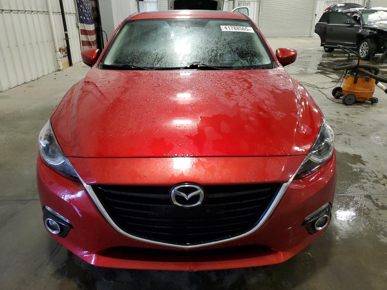 2014 Mazda 3 VIN JM1BM1M31E1196412 Copart auction photo, rear end damage thumbnail 5