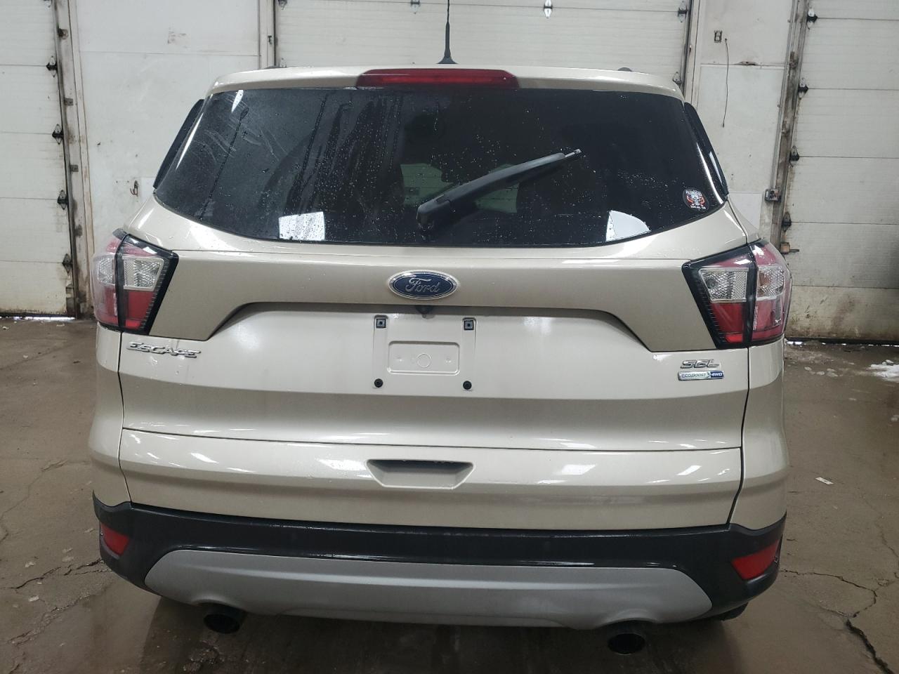 2018 Ford Escape VIN 1FMCU9HD5JUD49643 Copart auction photo, front end / side damage thumbnail 6