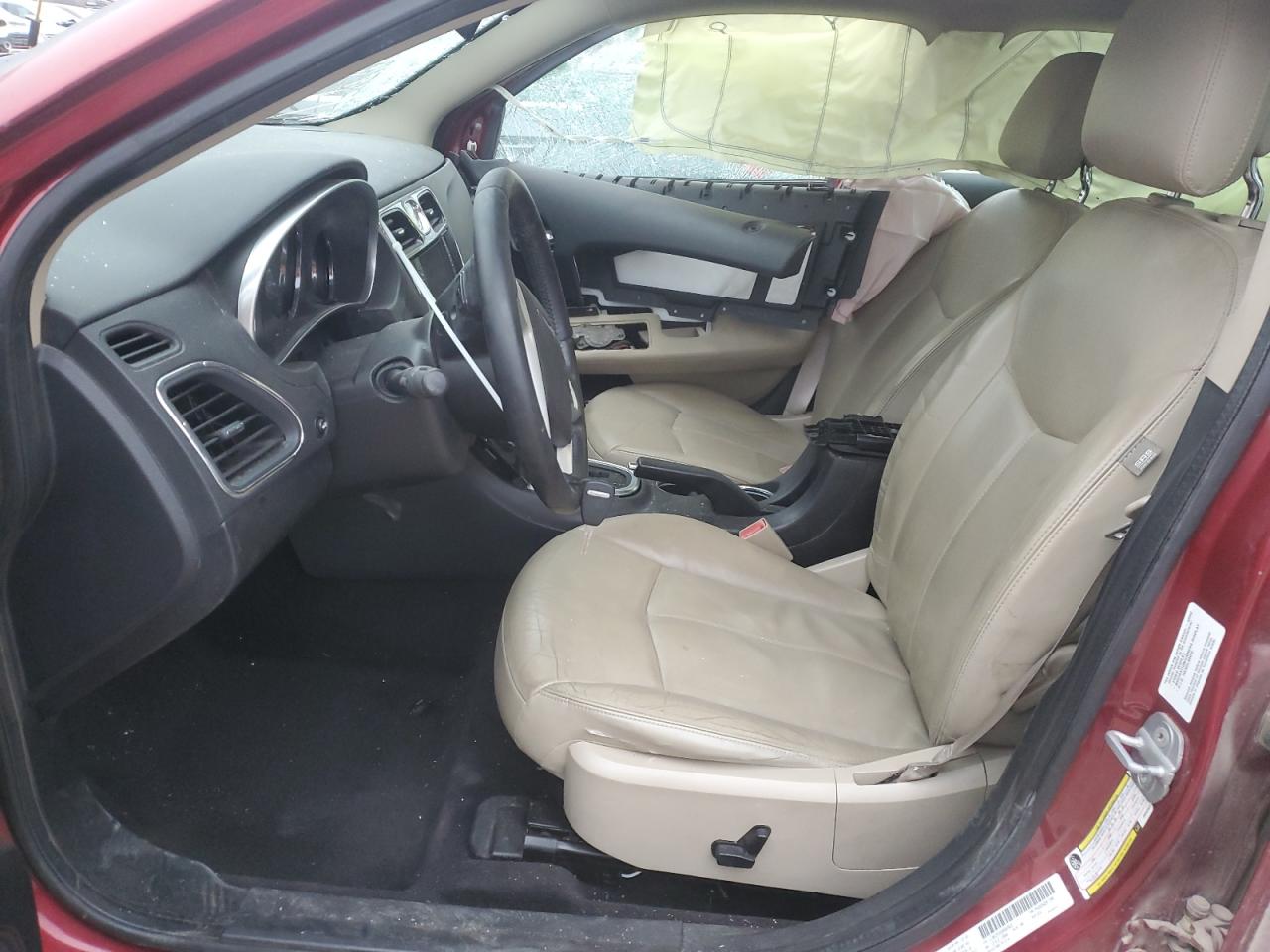 2011 Chrysler 200 VIN 1C3BC2FG5BN502822 Copart auction photo, side damage thumbnail 7