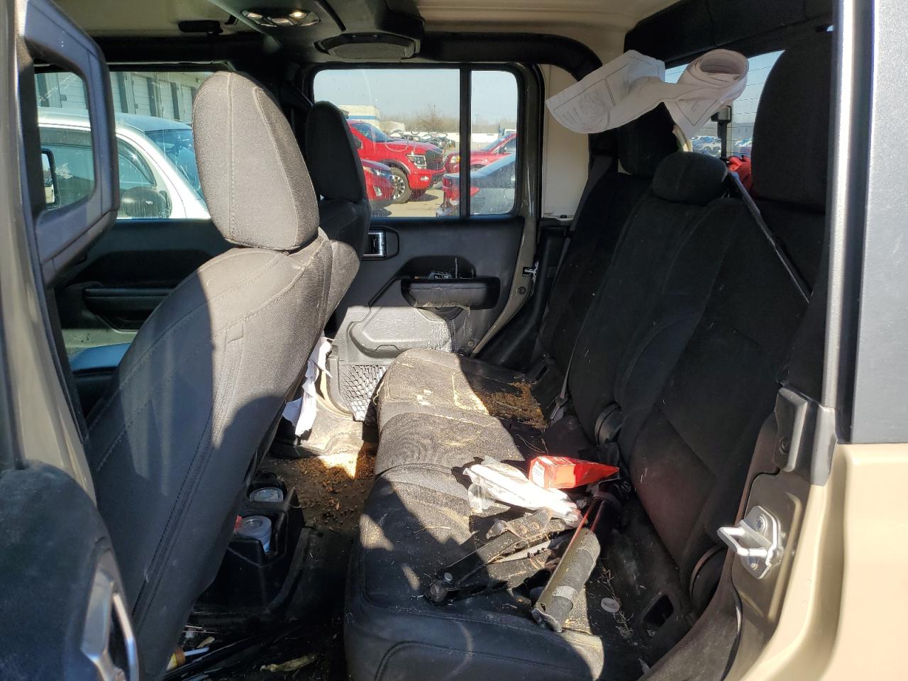 2020 Jeep Gladiator VIN 1C6HJTAG8LL177144 Copart auction photo, side / rear end damage thumbnail 11