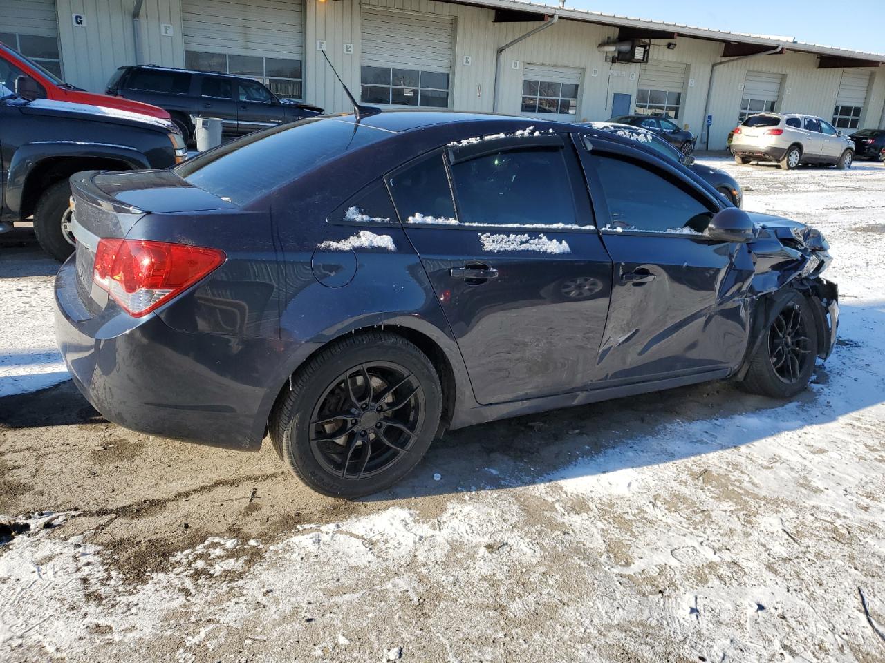 2014 Chevrolet Cruze VIN 1G1P75SZ9E7220635 Copart auction photo, all over damage thumbnail 3