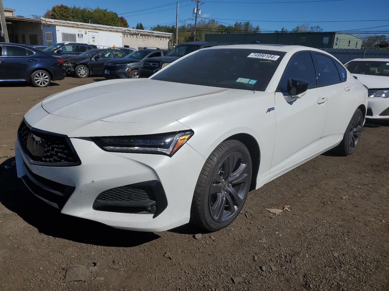 2022 Acura TLX VIN 19UUB6F59NA003919