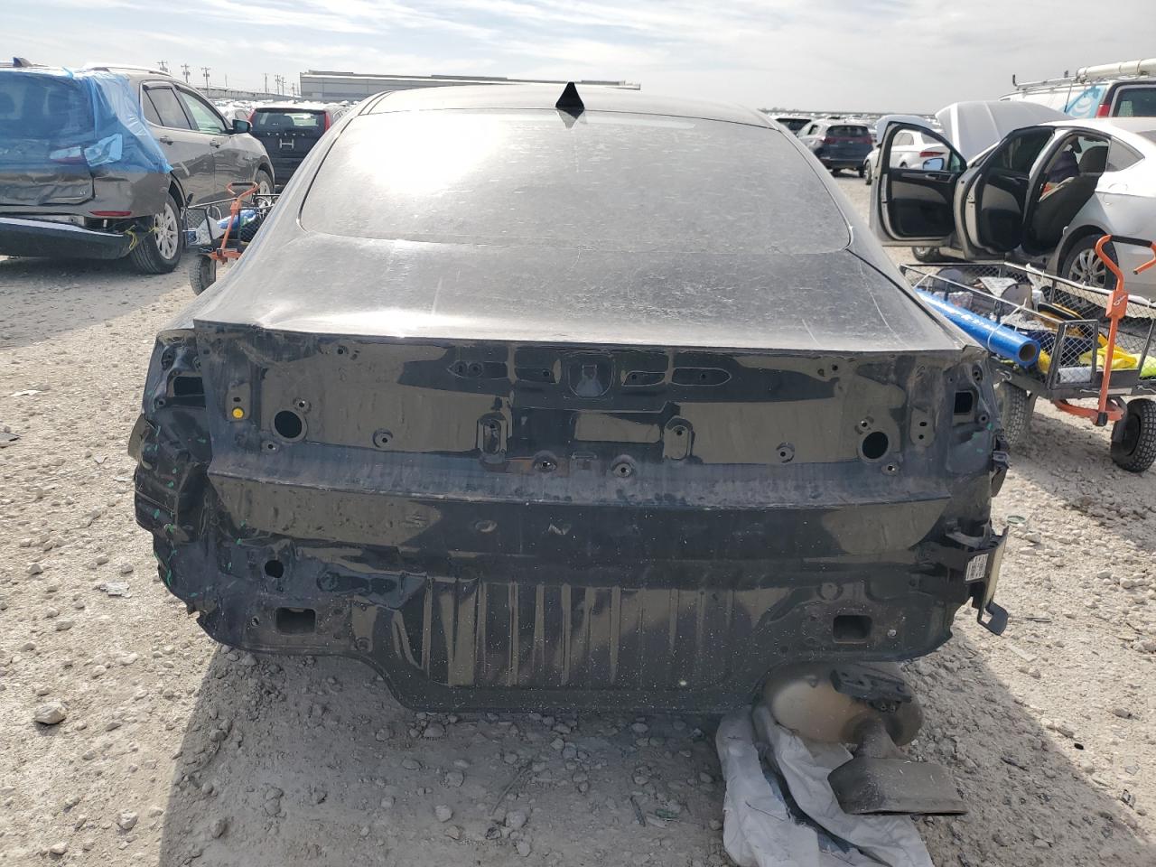 2020 Hyundai Sonata VIN 5NPEL4JA5LH052565 Copart auction photo, rear end damage thumbnail 6