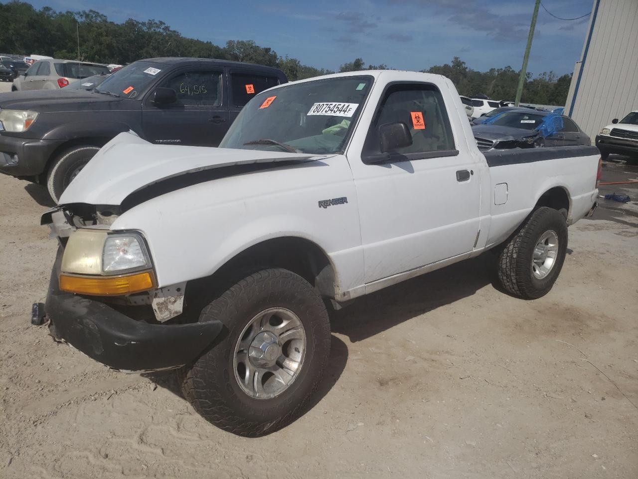 1999 Ford Ranger VIN 1FTYR10C9XUB80185
