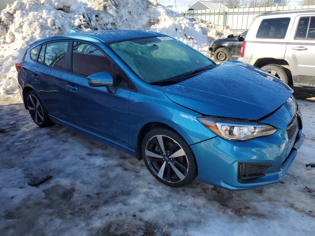 2019 Subaru Impreza VIN 4S3GTAJ6XK3720552 Copart auction photo, front end damage thumbnail 4