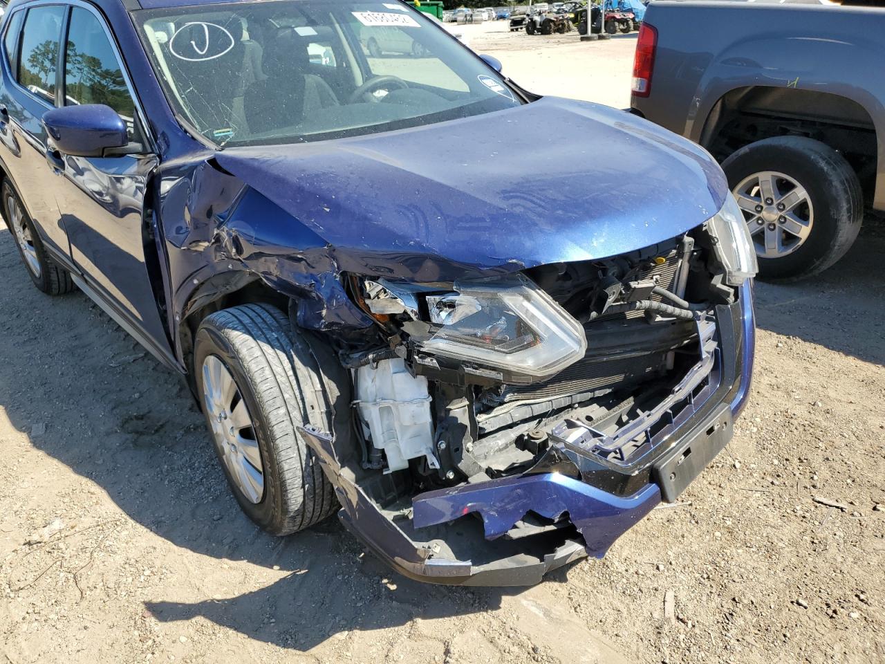 2017 Nissan Rogue VIN 5N1AT2MTXHC868542 Copart auction photo, front end damage thumbnail 9