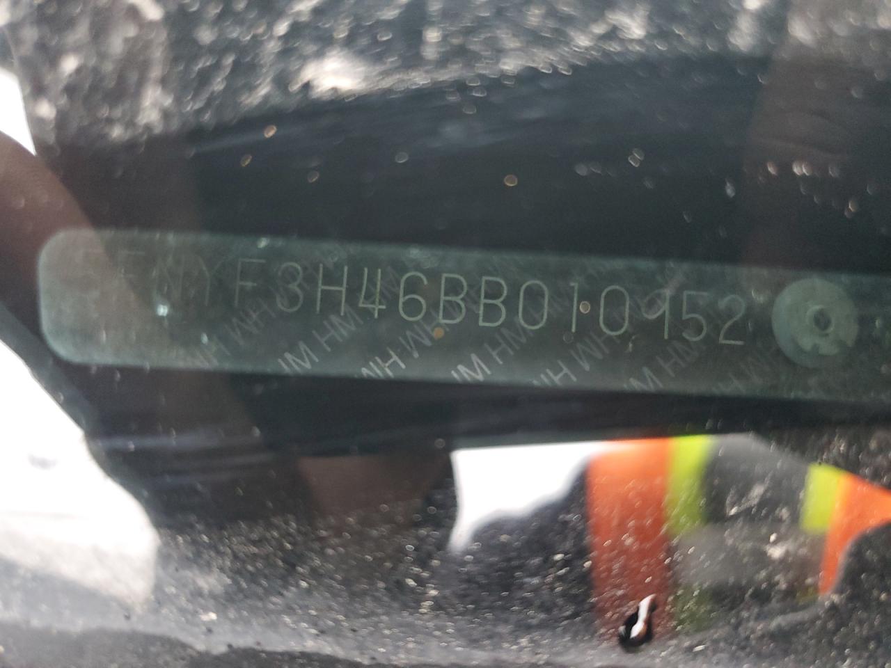 2011 Honda Pilot VIN 5FNYF3H46BB010952 Copart auction photo, rear end / hail damage thumbnail 13