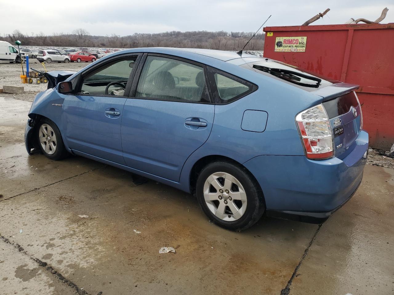 2006 Toyota Prius VIN JTDKB20U167075243 Copart auction photo, front end damage thumbnail 2