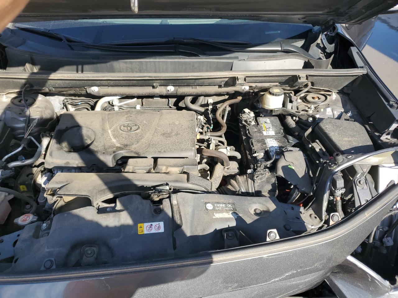 2020 Toyota RAV 4 VIN 2T3W1RFV7LC042746 Copart auction photo, front end damage thumbnail 12