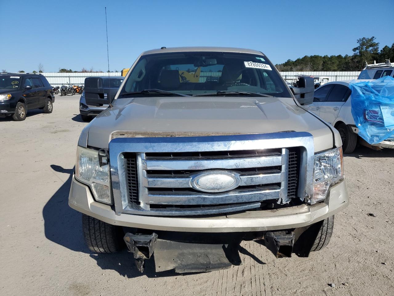 2009 Ford F-150 VIN 1FTPW12V79FB08833 Copart auction photo, front end / side damage thumbnail 5