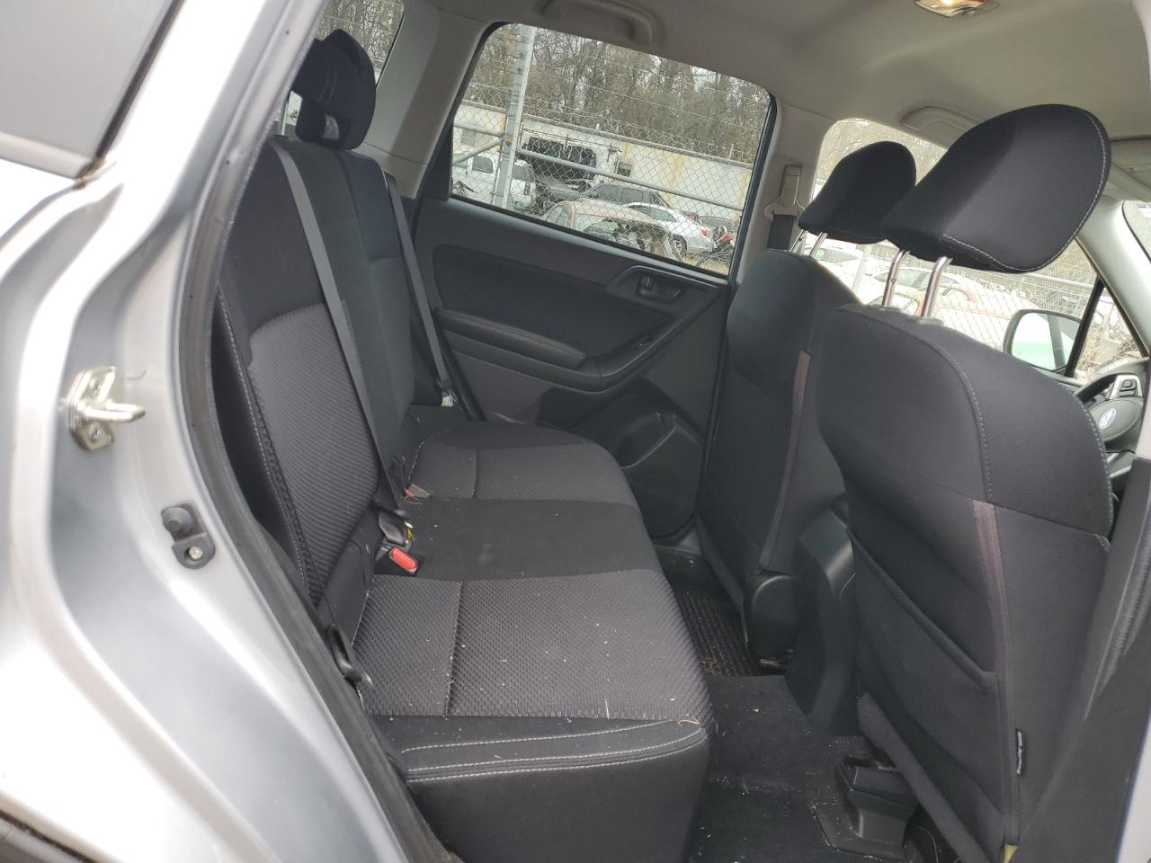 2018 Subaru Forester VIN JF2SJABC0JH574640 Copart auction photo, front end / side damage thumbnail 11