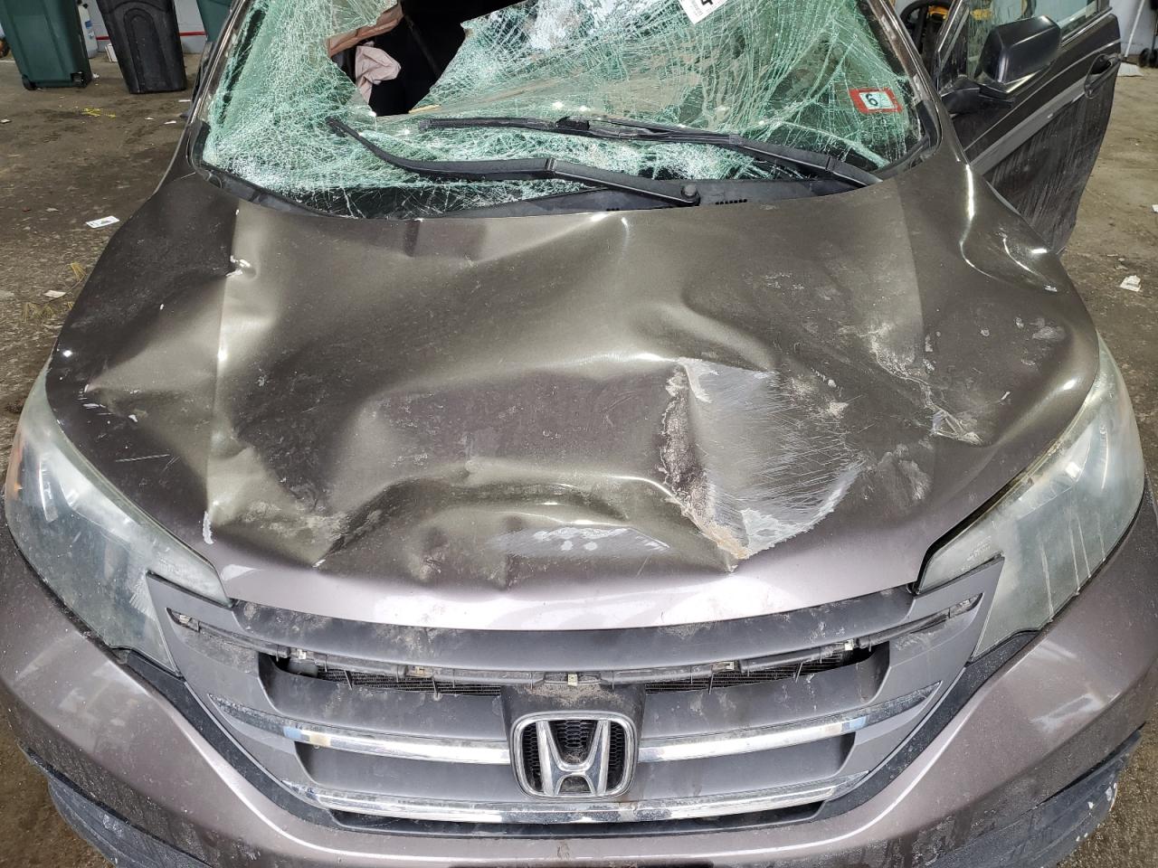 2014 Honda CR-V VIN 2HKRM4H32EH622336 Copart auction photo, rollover / all over damage thumbnail 11