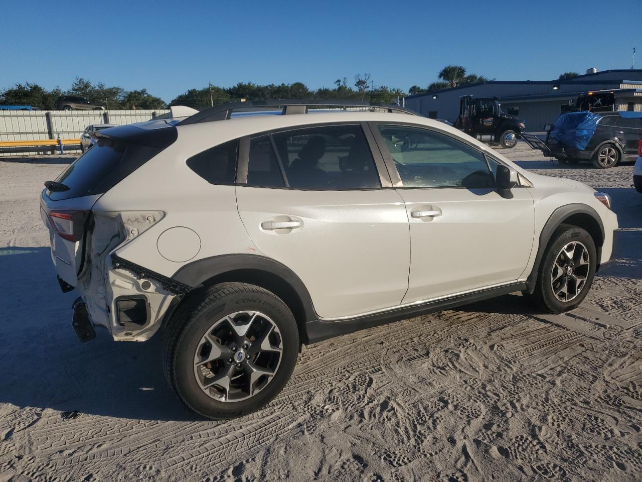 2018 Subaru XV VIN JF2GTABCXJ8233178 Copart auction photo, rear end / side damage thumbnail 3