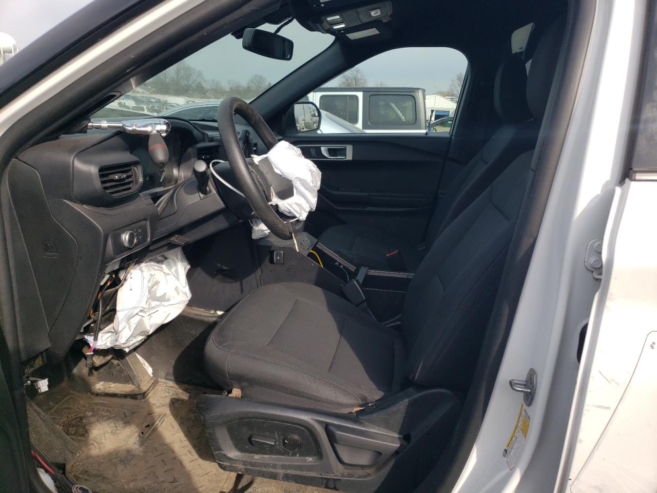 2021 Ford Explorer VIN 1FM5K8AB6MGC39009 Copart auction photo, front end damage thumbnail 7