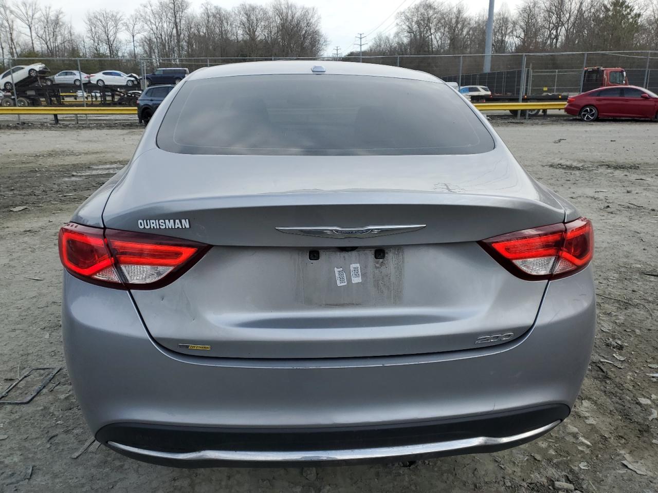 2015 Chrysler 200 VIN 1C3CCCABXFN722209 Copart auction photo, side / minor dent/scratches damage thumbnail 6