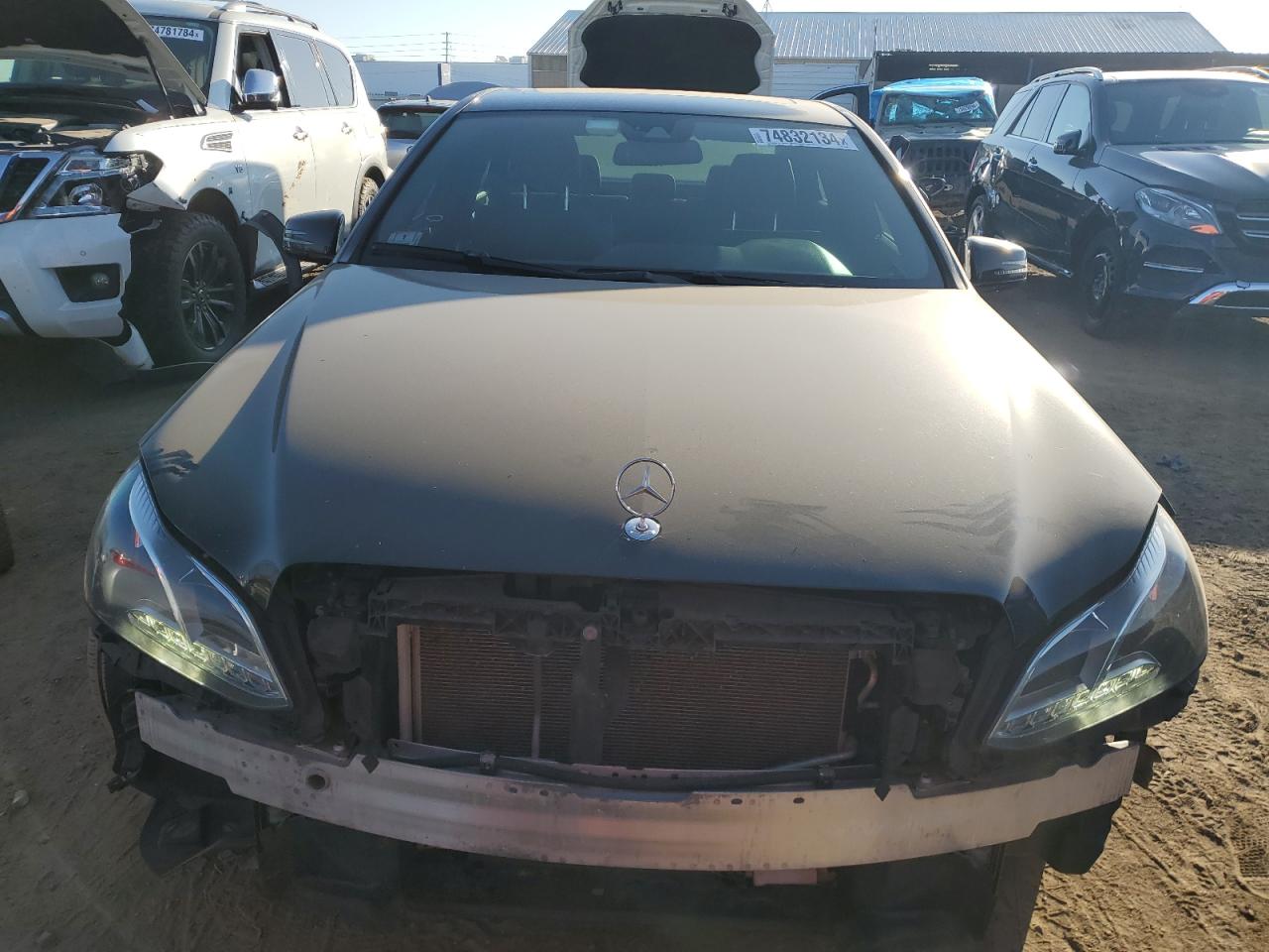 2016 Mercedes-Benz E-klasse VIN WDDHF8JB7GB246645 Copart auction photo, front end damage thumbnail 5
