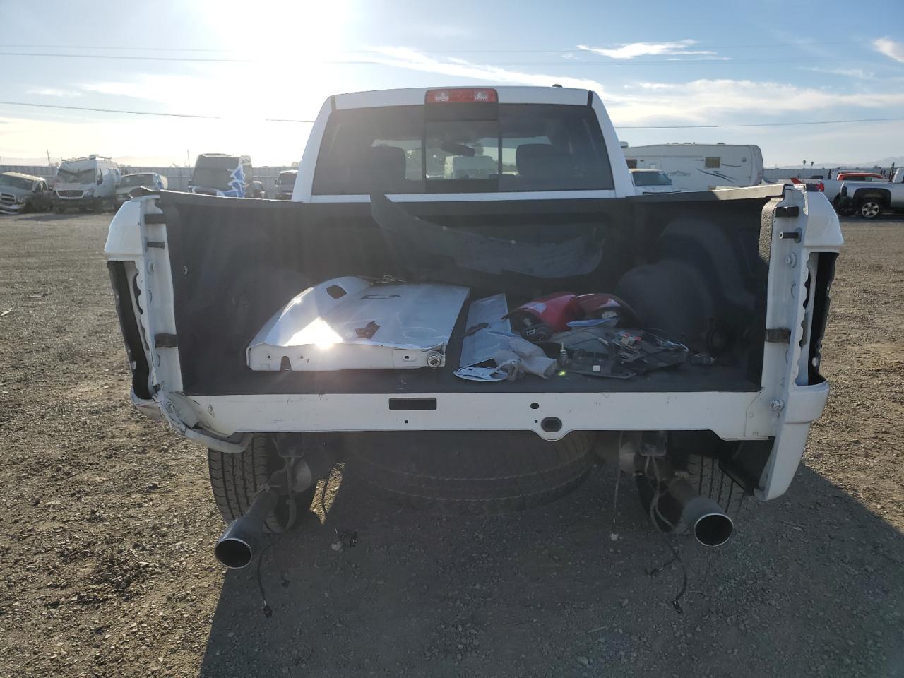 2010 Dodge RAM VIN 1D7RB1GT3AS246530 Copart auction photo, rear end damage thumbnail 6