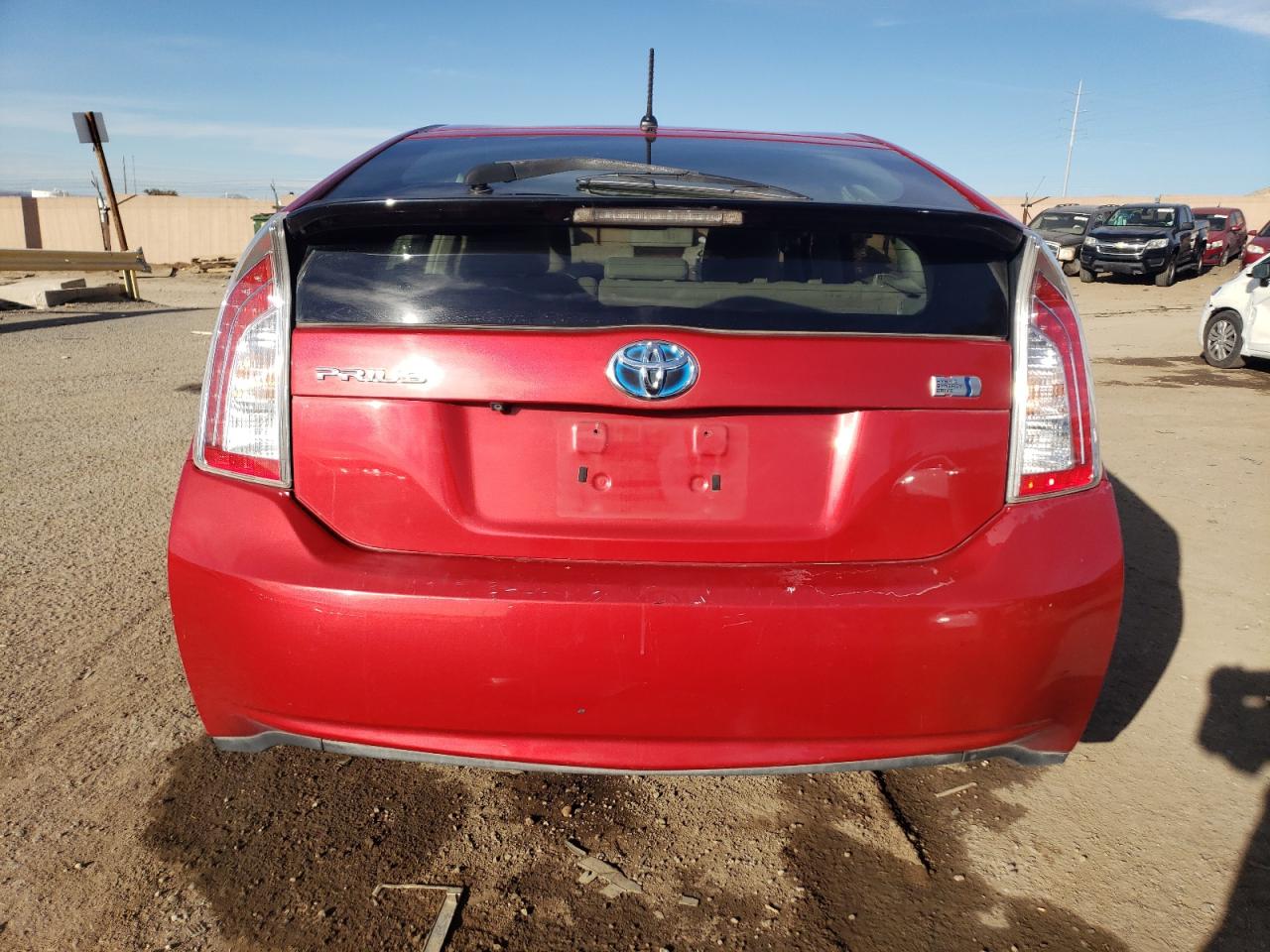 2015 Toyota Prius VIN JTDKN3DU5F0409466 Copart auction photo, side damage thumbnail 6