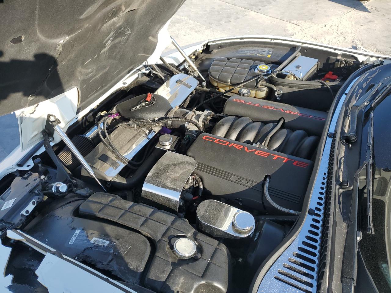 2000 Chevrolet Corvette VIN 1G1YY32G4Y5125226 Copart auction photo, front end damage thumbnail 11