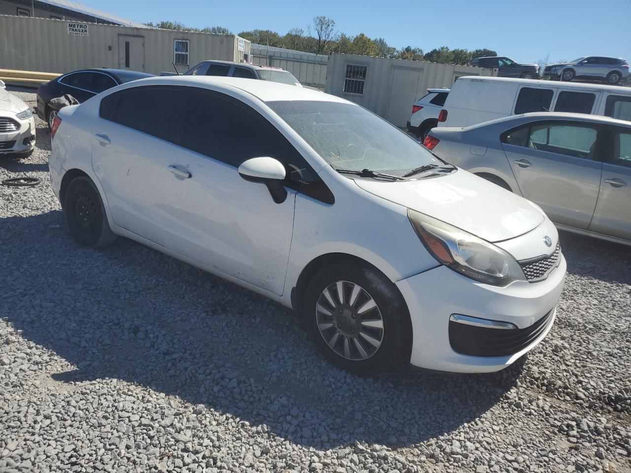 2016 KIA Rio VIN KNADM4A3XG6623281 Copart auction photo, rear end damage thumbnail 4