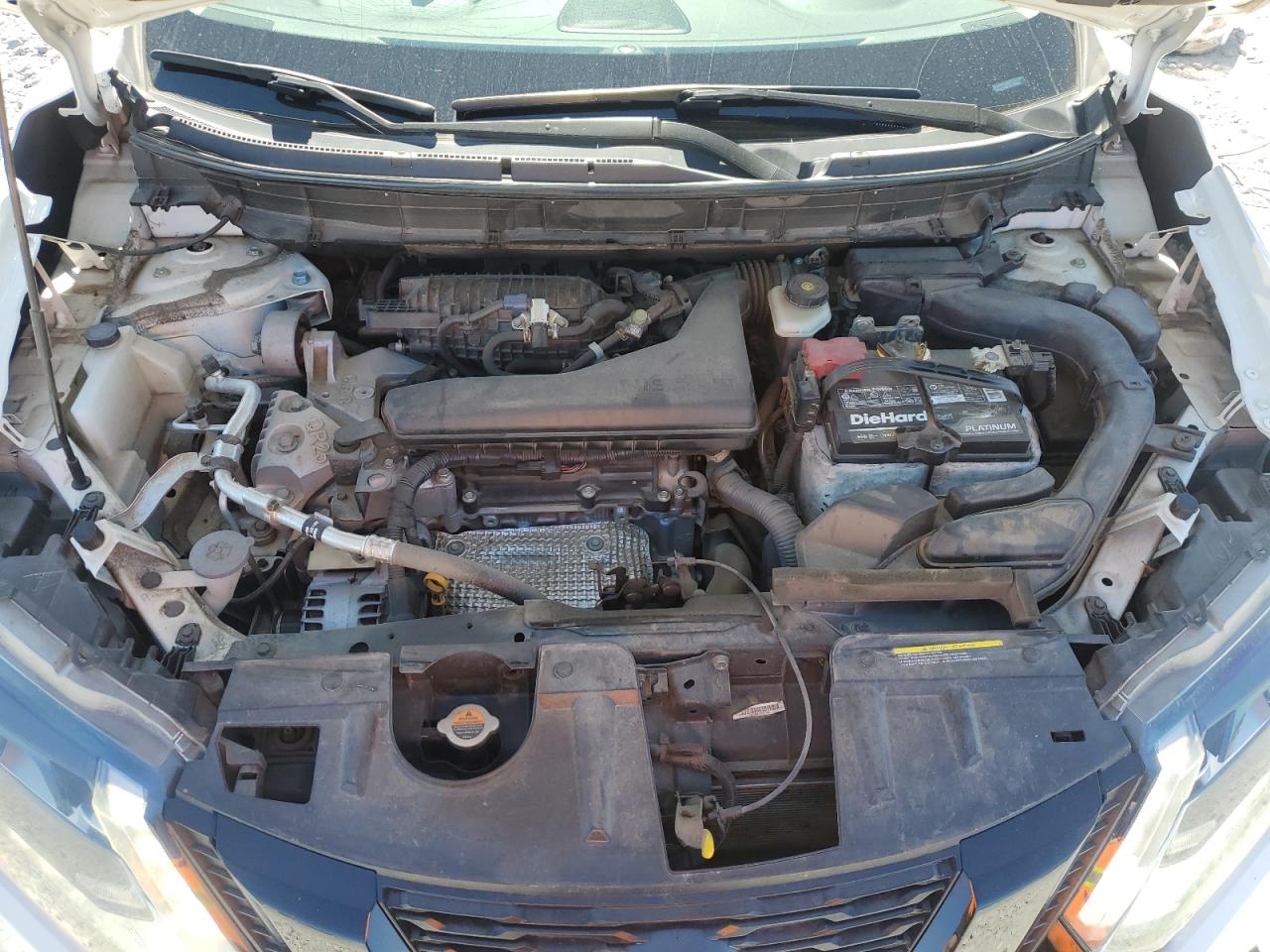 2017 Nissan Rogue VIN 5N1AT2MT3HC758545 Copart auction photo, front end damage thumbnail 13
