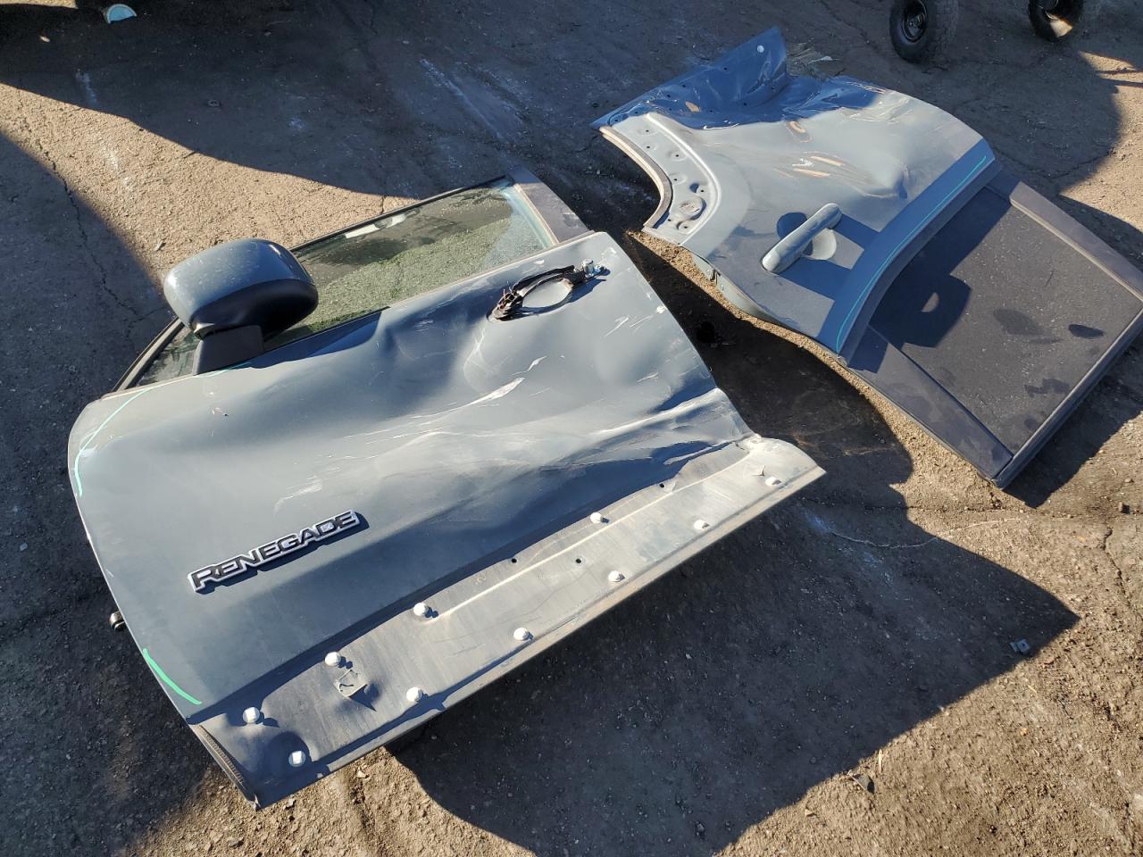 2018 Jeep Renegade VIN ZACCJBBBXJPG72339 Copart auction photo, side / hail damage thumbnail 13