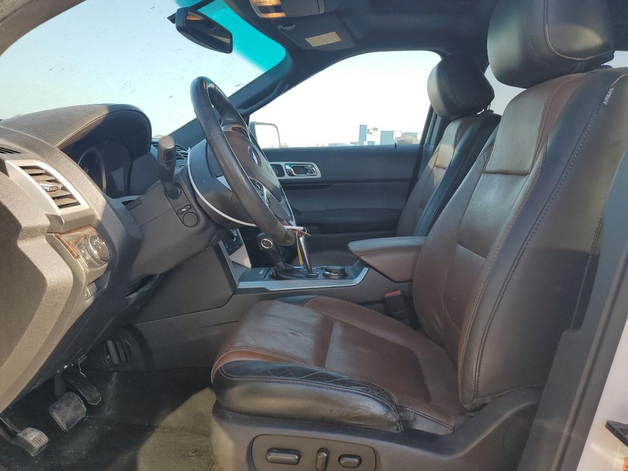 2014 Ford Explorer VIN 1FM5K8F87EGB83581 Copart auction photo, front end damage thumbnail 7