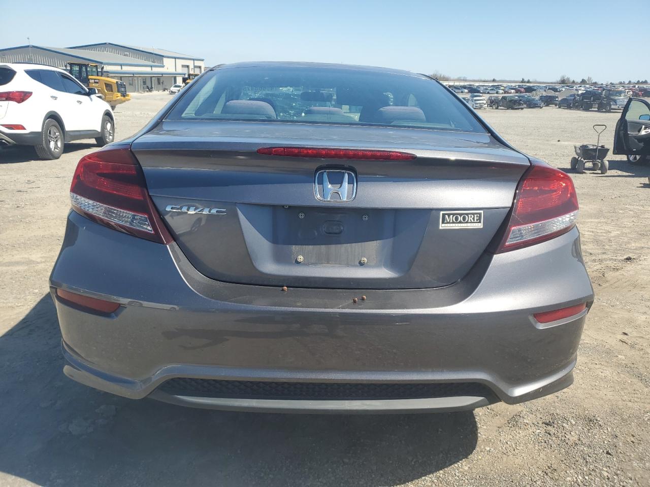 2015 Honda Civic VIN 2HGFG3B88FH507034 Copart auction photo, hail damage thumbnail 6