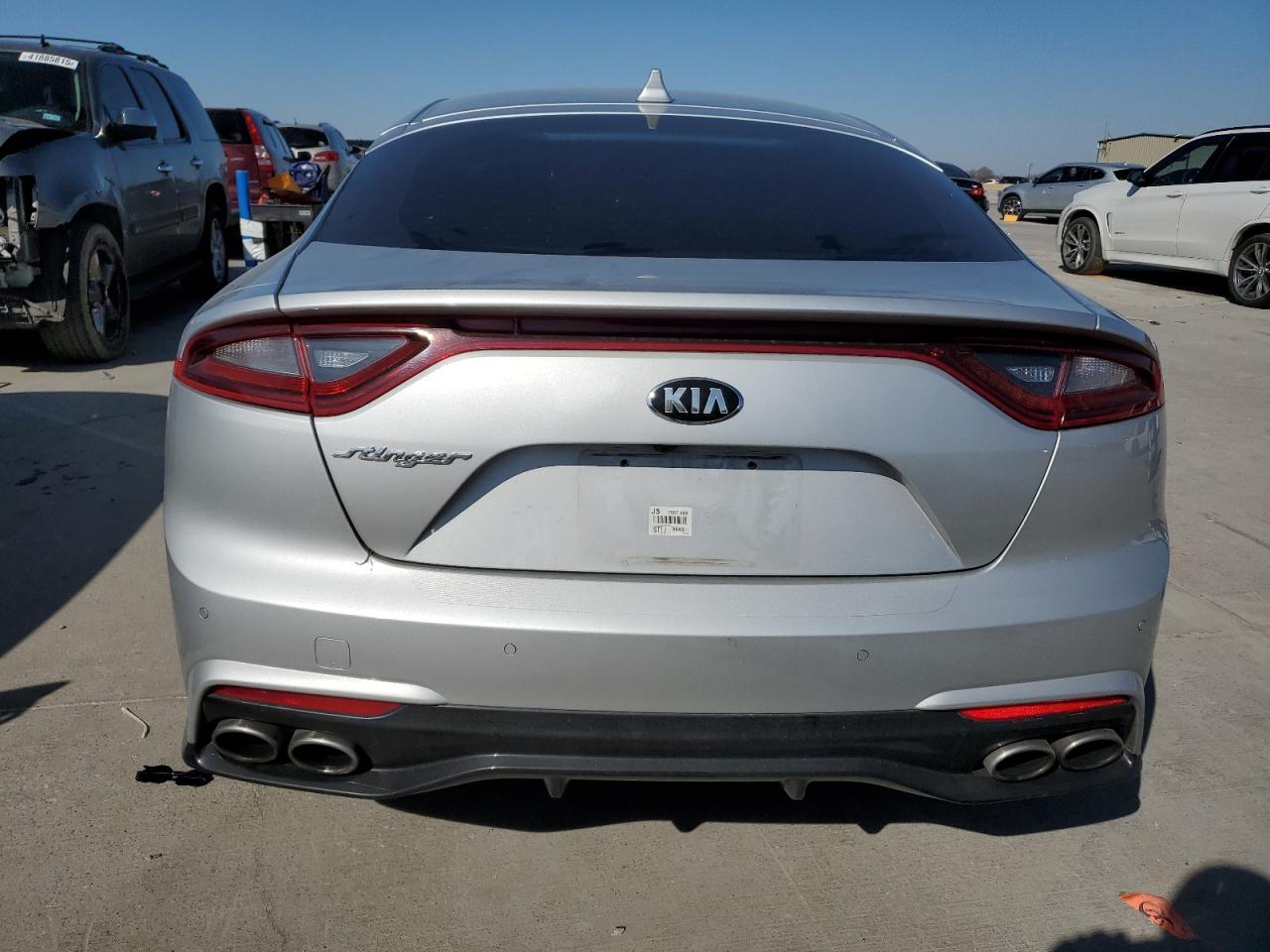 2018 KIA Stinger VIN KNAE15LAXJ6012401 Copart auction photo, front end damage thumbnail 6