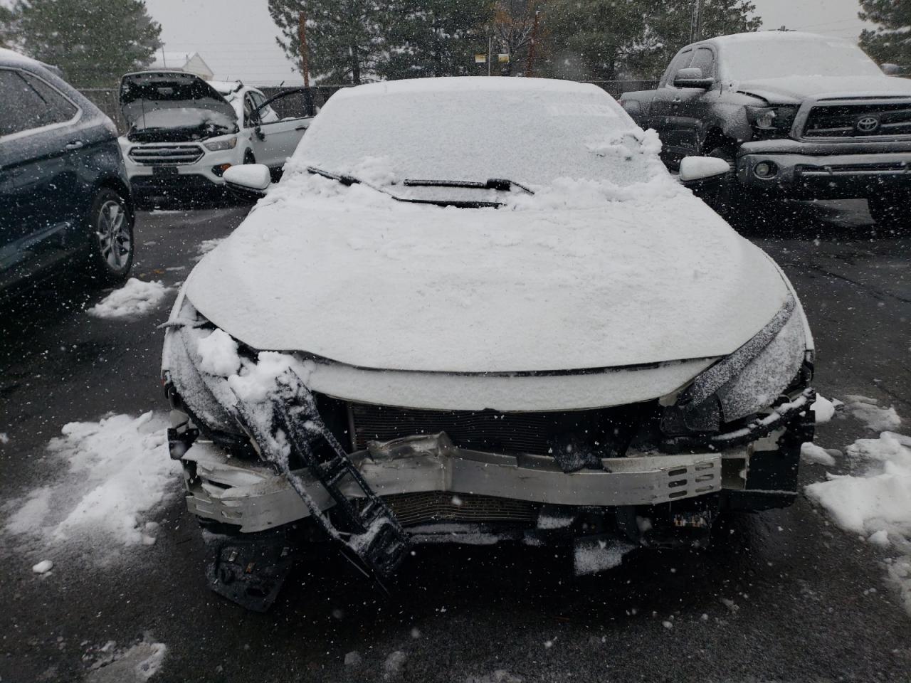 2019 Honda Civic VIN 2HGFC4B64KH301591 Copart auction photo, front end damage thumbnail 5